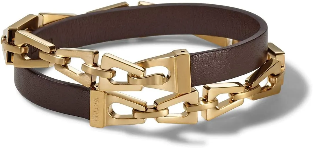 Bulova Mens Classic Wrap Bracelet