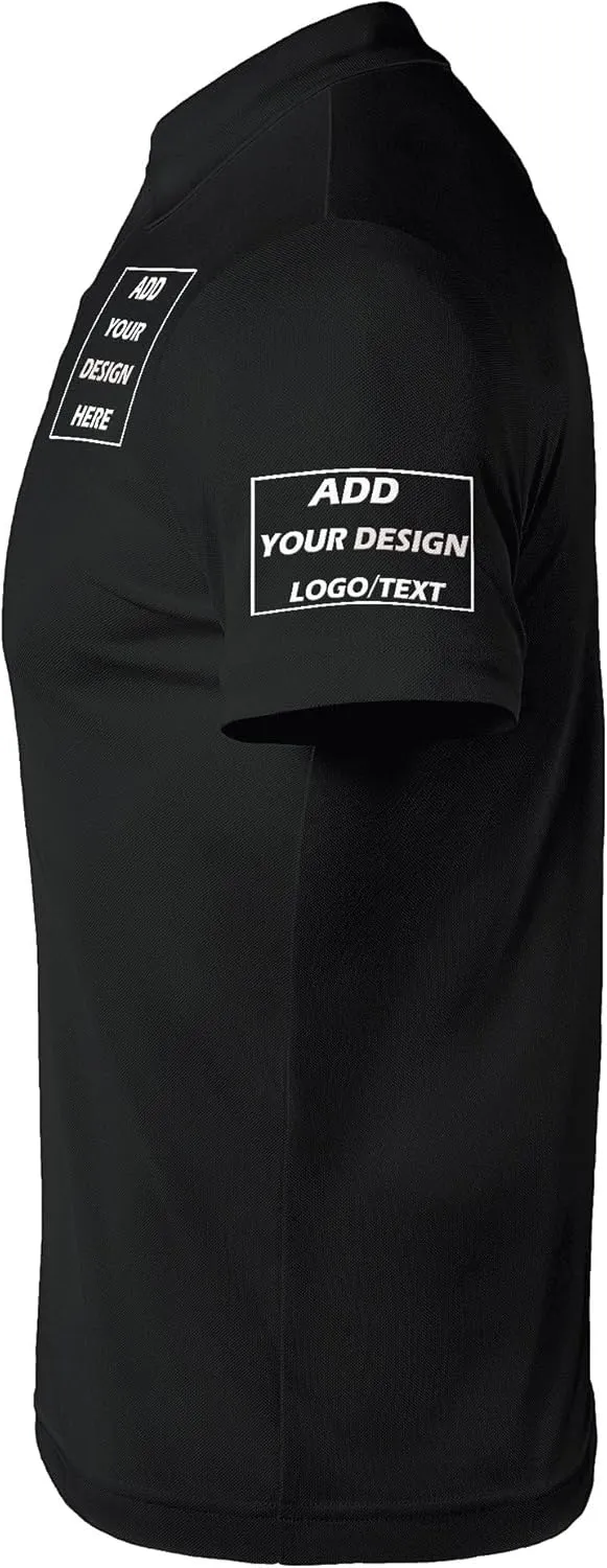 Custom Polo Shirts for Men Design Your Own Text Logo Embroidered Print Personalized Polo Shirt