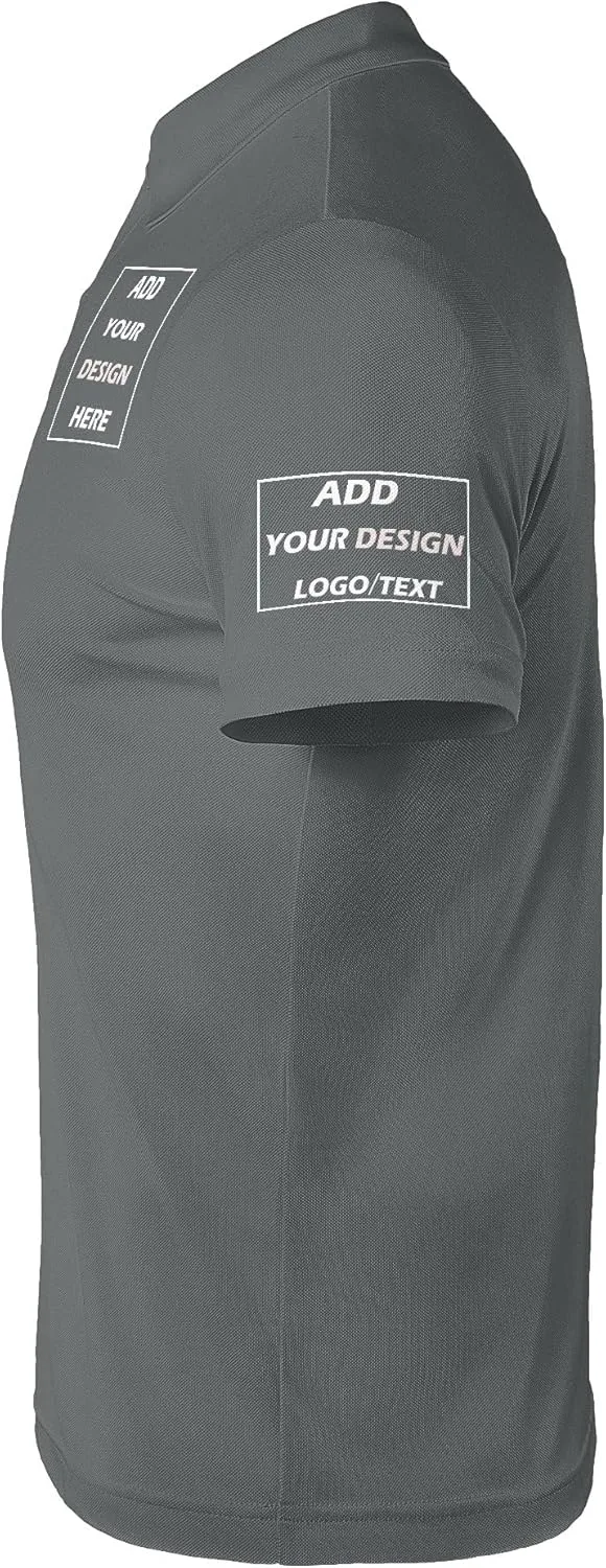 Custom Polo Shirts for Men Design Your Own Text Logo Embroidered Print Personalized Polo Shirt