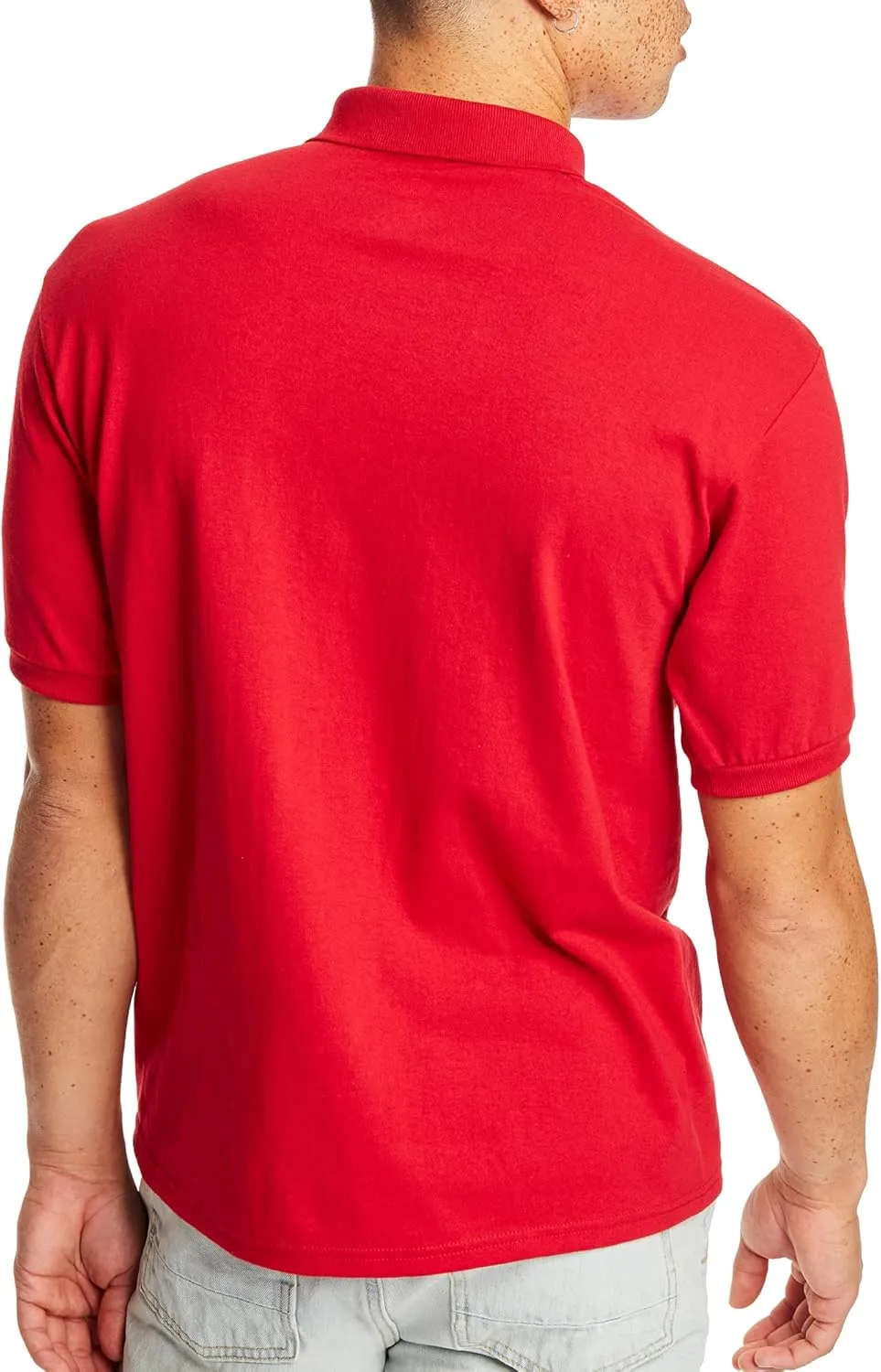 Hanes Men's Short-Sleeve Jersey Pocket Polo (Pack of 2)