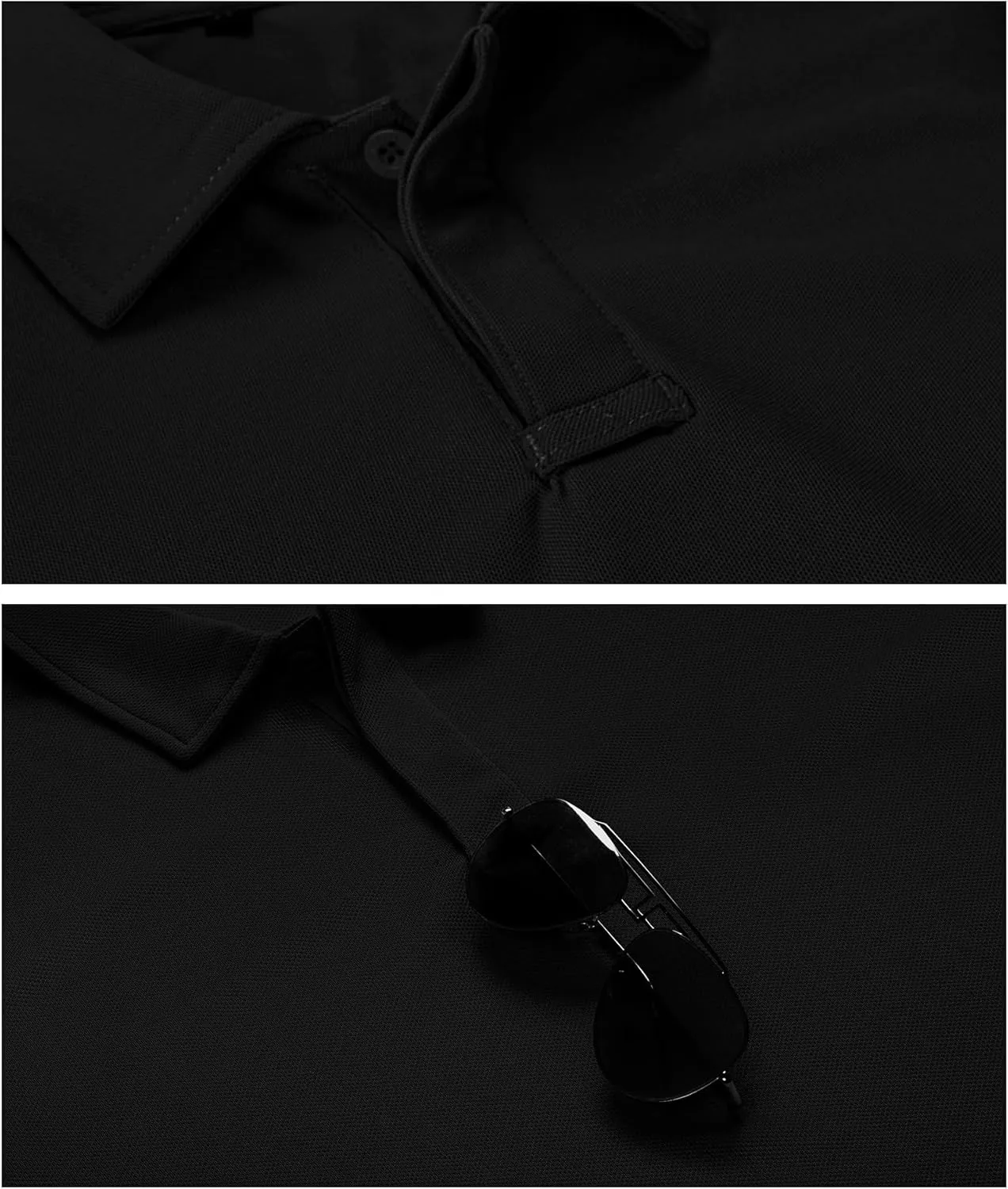 SCODI Mens Polo Shirts Performance Short Sleeve Tactical Shirts Athletic Golf Shirt for Men Daily Casual Collared T-Shirt
