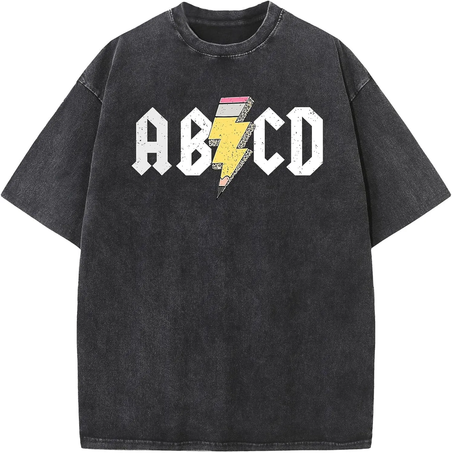 Teacher Shirts for Women Oversized Tshirts Teacher Appreciation Gifts Shirt Letter Printed Short Sleeve Tee Shirts