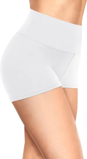 TNNZEET Biker Shorts Women - 8"/5"/3" High Waisted Tummy Control Workout Gym Spandex Booty Yoga Volleyball Shorts